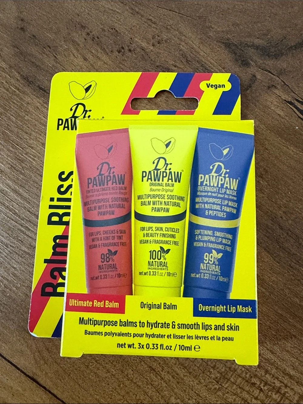 Dr. Pawpaw Balm Bliss - 3 set mini bundle great for gifting - BNIB